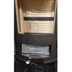 TT23RGW Panorama Wand-Kaminofen 5kW Schwarz 14 TT23RGW Panorama Wand-Kaminofen 5kW Schwarz -Heizungsanlagen termatech tt23rg kaminofen ausstellung6 1280x1280