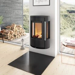 TT23RGW Panorama Wand-Kaminofen 5kW Schwarz 20 TT23RGW Panorama Wand-Kaminofen 5kW Schwarz -Heizungsanlagen termatech tt23rgw wand kaminofen web2 1280x1280