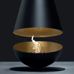 Thales Designer Bio-Ethanol Kamin Gold -Heizungsanlagen thales gold web2 1280x1280