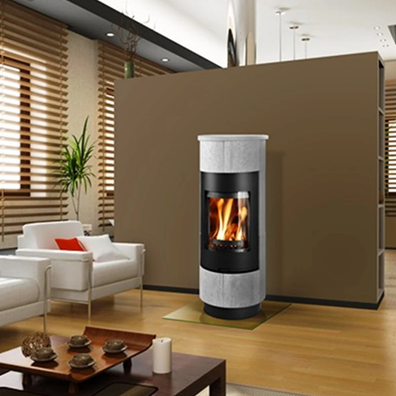 Atika Serpentino Kaminofen 7kW 5 Atika Serpentino Kaminofen 7kW – Bild 3