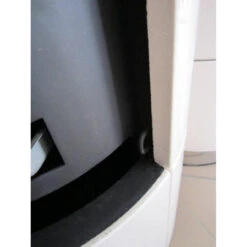 Delia Speicher-Kaminofen Mit Weißen Kacheln 7kW -Heizungsanlagen thorma design delia weiss detail3 1280x1280