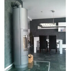 Sevilla Kaminofen Gussgrau 7kW -Heizungsanlagen thorma design sevilla kunde3 1280x1280