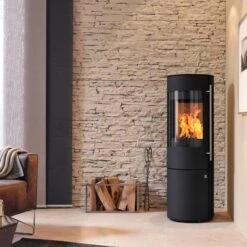 Tipas Plus Compact Kaminofen Schwarz 4kW DIBt -Heizungsanlagen tipas plus compact dibt schwarz ofen web5 1280x1280