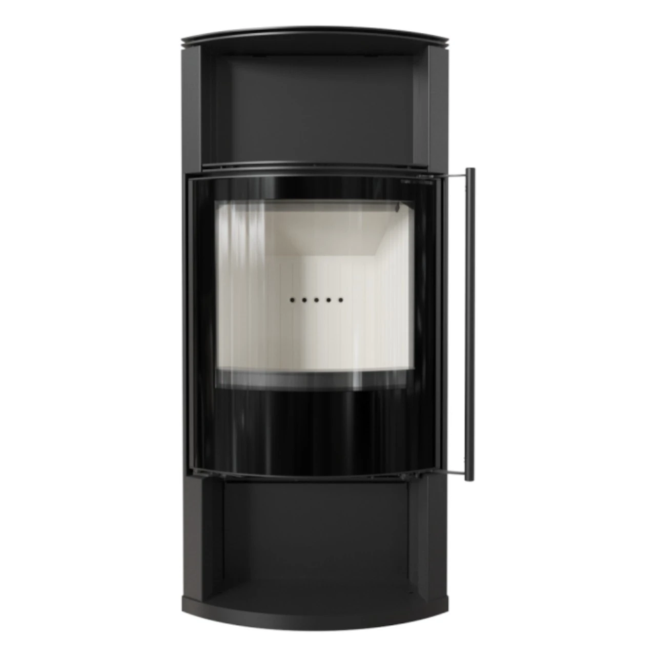 Tofa Kaminofen 8kW Schwarz Mit Teefach 3 Tofa Kaminofen 8kW Schwarz Mit Teefach