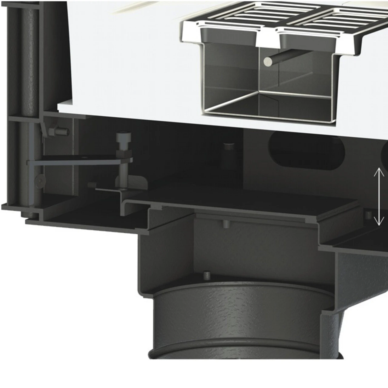 Therm V10 Panorama Kamineinsatz Hebetür 13kW 7 Therm V10 Panorama Kamineinsatz Hebetür 13kW – Bild 5