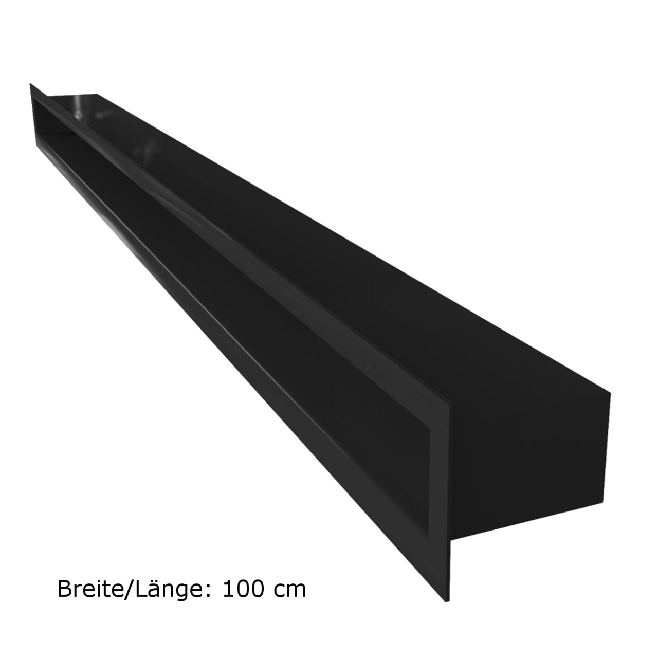 Luftleiste TUNNEL Schwarz Verschiedene Größen 9 Luftleiste TUNNEL Schwarz Verschiedene Größen – Bild 7