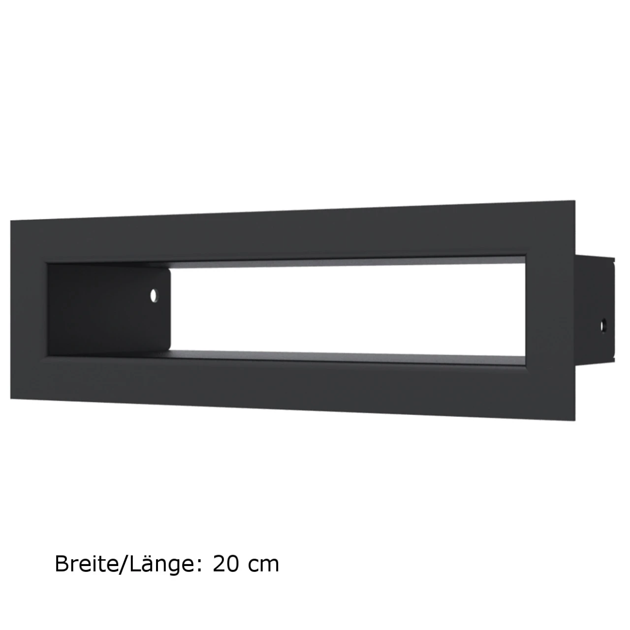 Luftleiste TUNNEL Schwarz Verschiedene Größen 5 Luftleiste TUNNEL Schwarz Verschiedene Größen – Bild 3