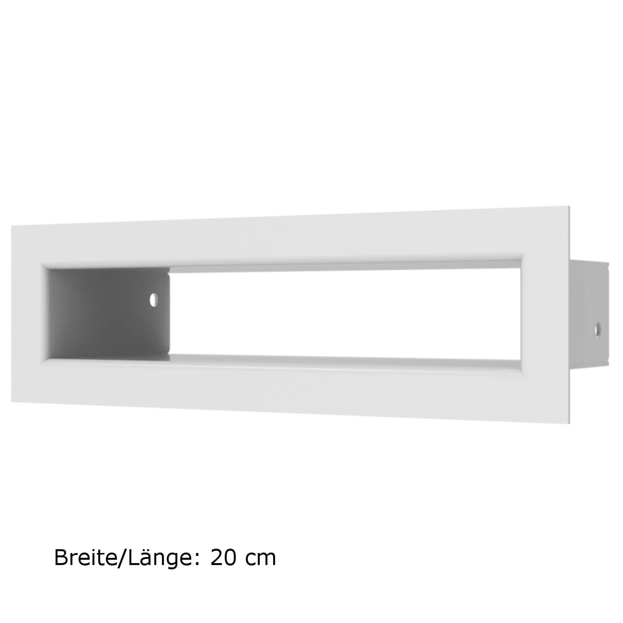 Luftleiste TUNNEL Weiß Verschiedene Größen 5 Luftleiste TUNNEL Weiß Verschiedene Größen – Bild 3