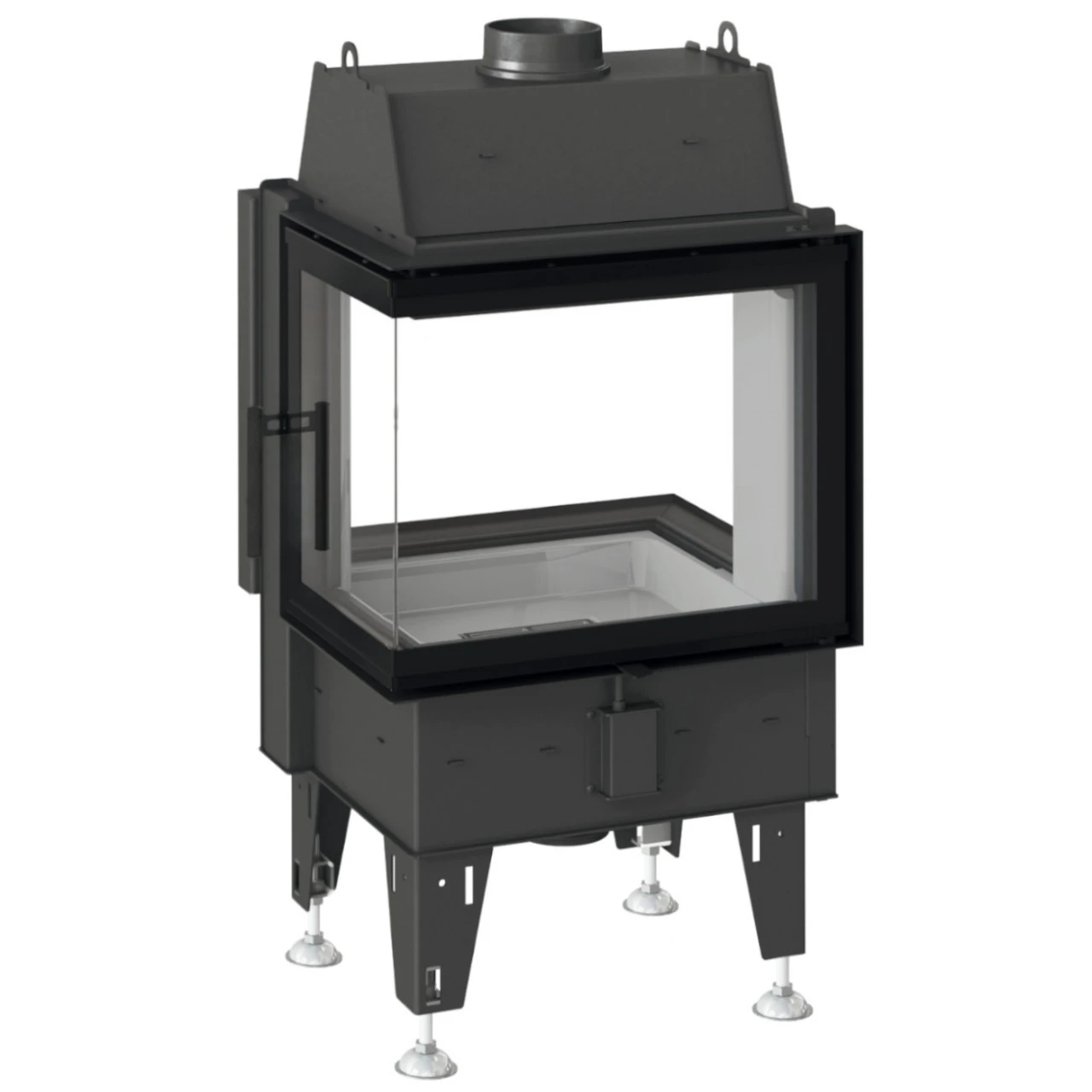 Twin 7CLCL Tunnel-Eckkamineinsatz Linkverglast 7kW 3 Twin 7CLCL Tunnel-Eckkamineinsatz Linkverglast 7kW