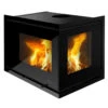 Unico 11 Eck-Kaminkassette Zum Einbau 6kW Rechtsverglasung -Heizungsanlagen unico 11 tit 1280x1280