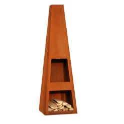 Outdoor/Garten Kamin Feuersäule Vilos Corten -Heizungsanlagen vilos corten 1 web 1280x1280