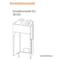 Kamineinsatz 45x57K 6kW DIBt -Heizungsanlagen warmluftmantel austroflamm 1280x1280