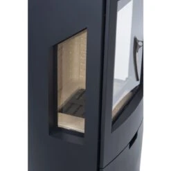 Wikantica Panorama Kaminofen Schwarz 8kW -Heizungsanlagen wikantika detail9 web 1280x1280