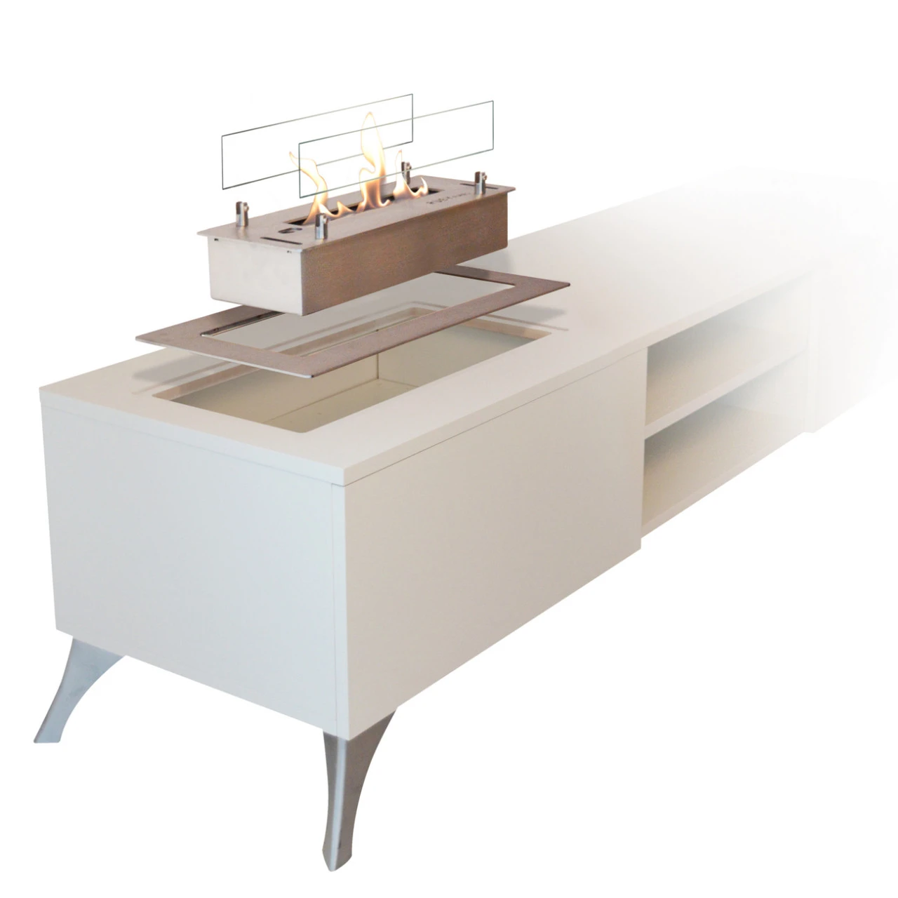 Einbauprofil L Bioethanolbrenner 5820LS 4 Einbauprofil L Bioethanolbrenner 5820LS – Bild 2