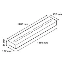 Einbaukasten XXL Ethanolkamin 11814LB Schwarz 28 Einbaukasten XXL Ethanolkamin 11814LB Schwarz -Heizungsanlagen xaralyn ethanolbrenner 11814LB masse 1280x1280 1
