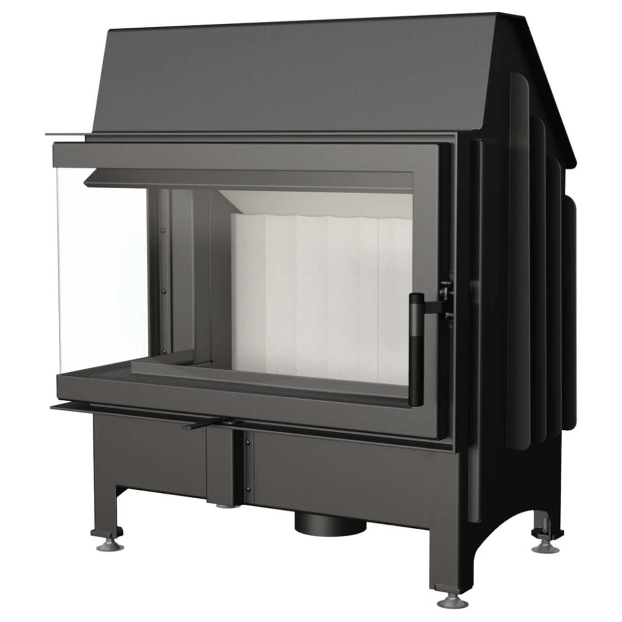 Zibi 12 Warmluft-Eckkamineinsatz 11kW Links Verglast 5 Zibi 12 Warmluft-Eckkamineinsatz 11kW Links Verglast – Bild 3