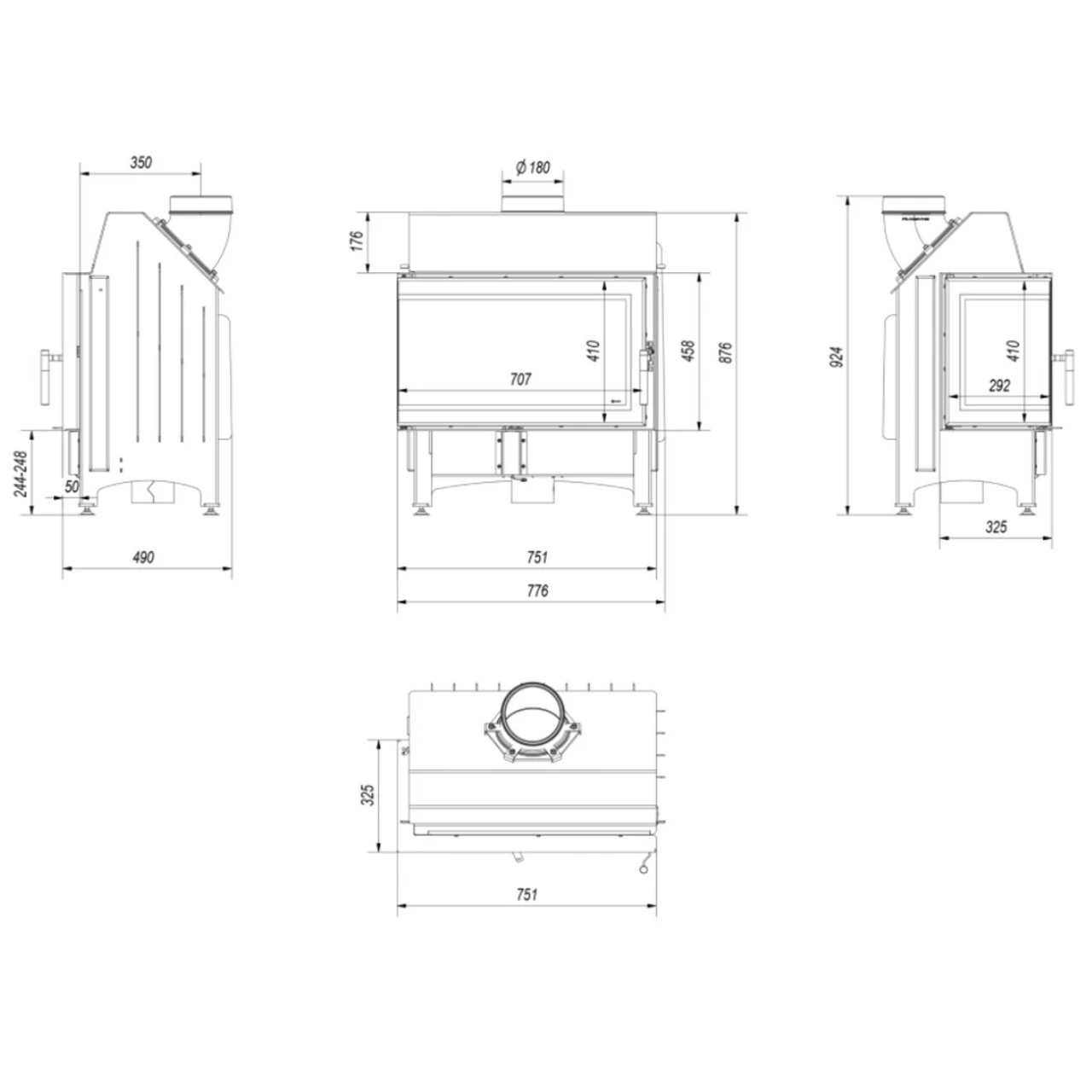Zibi 12 Deco Eckkamineinsatz Links 11kW Mit Rahmenloser Scheibe 7 Zibi 12 Deco Eckkamineinsatz Links 11kW Mit Rahmenloser Scheibe – Bild 5